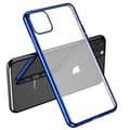iPhone 11 Pro Max - Genomtänkt Silikonskal Blå