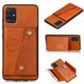 Miniatyrbillede 5 af 11: Samsung Galaxy A51 - Effektivt stilfuldt cover med kortrum Röd