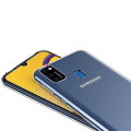 Miniatyrbild 4 av 11: Skyddande Silikonskal - Samsung Galaxy A21S Transparent/Genomskinlig