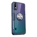 Miniatyrbillede 6 af 11: Samsung Galaxy A10 - Praktiskt LEMAN Skal med Ringhållare Mörkblå