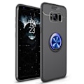 Miniatyrbillede 4 af 11: Samsung Galaxy S8 - Skal med Ringhållare Blå/Blå
