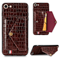 Pikkukuva 1 / 11: Elegant Skal med Kortfack - iPhone 7 Brun Brun