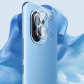 Pikkukuva 3 / 6: 2-PACK Xiaomi Mi 11 Lite Kameralinsskydd Standard HD Transparent