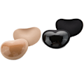 Miniatyrbild 11 av 11: 1-Par Mjuka Bekväma Push-Up BH/Bikini Inlägg Svart