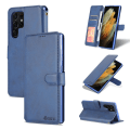 Miniatyrbillede 1 af 11: Samsung Galaxy S22 Ultra - Genomtänkt Plånboksfodral Blå