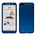 Miniatyrbilde 5 av 11: Huawei Y6 2018 - Stilsäkert Dubbelsidigt Skal Floveme Guld