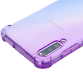 Miniatyrbilde 8 av 11: Kraftfullt Skyddsskal i Silikon - Samsung Galaxy A50 Svart/Guld