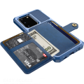 Miniatyrbilde 8 av 11: Professionellt Skal med Korthållare - Samsung Galaxy S20 Blå