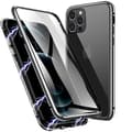 iPhone 12 Pro Max - Praktisk beskyttende magnetisk dobbeltskal Silver
