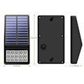 Miniatyrbild 5 av 11: Soldriven Utelampa med automatisk sensor (LED) Vit