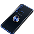 Pikkukuva 6 / 11: Silikonskal med Ringhållare - Samsung Galaxy A9 2018 Guld