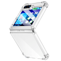 Miniatyrbillede 11 af 11: Airbag TPU-fodral för Samsung Galaxy Z Flip 5 Transparent