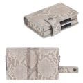 Miniatyrbilde 9 av 11: Aluminium PU-Läder Stilrent Praktiskt Korthållare från Jensen Svart
