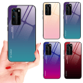 Miniatyrbilde 5 av 11: Huawei P40 Pro - Genomtänkt Skyddande Skal Blå/Rosa