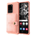 Pikkukuva 4 / 11: Skyddsskal med Kortfack - Samsung Galaxy S20 Ultra Röd