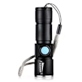 Miniatyrbillede 5 af 7: USB UPPLADDNINGSBAR MINI CREE Q5  ficklampa  2000 Lumens Svart Svart