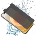 Miniatyrbilde 9 av 11: 2-PAK iPhone 12 Pro Max Skjermbeskyttere Anti-Spy 0,3mm Svart