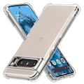 Miniatyrbillede 7 af 11: Silikonskal med Stötdämpande Airbagfunktion - Skapad för Google Pixel 8 Pro!