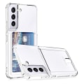 Miniatyrbillede 1 af 11: Samsung Galaxy S24 - Stötdämpande Skal med Korthållare Transparent