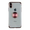 Miniatyrbild 1 av 11: Floveme Elegant Skal med Ringhållare - iPhone XS Max Roséguld