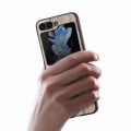 Miniatyrbillede 11 af 11: Trätextur Skal för Samsung Galaxy Z Flip5 5G Brown