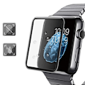 Miniatyrbillede 10 af 11: 3D Full Glue Skærmbeskyttelse til iWatch 4/5 40mm og 44mm Svart 40mm
