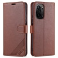 Miniatyrbilde 1 av 10: Xiaomi Mi 11i 5G - Effektfullt Praktiskt Plånboksfodral Brun