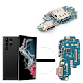 Miniatyrbillede 1 af 8: Samsung Galaxy S22 ultra Laddningsport Reservdel
