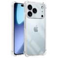 iPhone 17 Pro Max Silikon-Gel Skal  Skydd som håller Clear