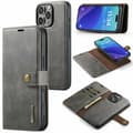 iPhone 13 Pro Max - Flexibelt Premium Wallet Case Grå