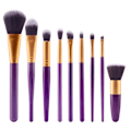 Pikkukuva 6 / 10: Högkvalitativt borstset i 9-delar (Kabuki-Minerals) Rosa-Guld