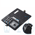 Miniatyrbillede 9 af 11: Samsung Galaxy S10 Plus - Smart Effective Wallet Cover Brun