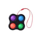 Effektfull Fidget Toy / Pop It / Simple Dimple Svart