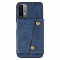 Pikkukuva 1 / 11: Xiaomi Redmi 9T - Skal med Korthållare Mörkblå