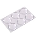 Pikkukuva 1 / 11: 6-Pack Stötdämpande Självhäftande Dörrstopp 50*5.5mm