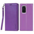Miniatyrbillede 6 af 11: Huawei P40 Pro - Hanman Praktiskt Plånboksfodral Mörkblå