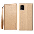 Pikkukuva 1 / 11: Samsung Galaxy S20 - Exklusivt Hanman Plånboksfodral Guld