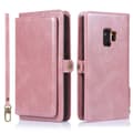 Samsung Galaxy S9 - Kraftfuldt Smart Pungetui Roséguld