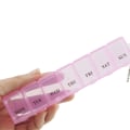 Miniatyrbild 9 av 11: Effektfull Smidig Medicin Dosett Tablettask Rosa