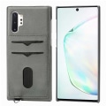 Miniatyrbillede 5 af 11: Samsung Galaxy Note10+ - Professionellt Skal med Kortfack LEMAN Havsgrön