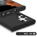 Miniatyrbilde 10 av 11: Samsung Galaxy S22 Ultra - Stilrent Skyddande Tunt Skal Svart