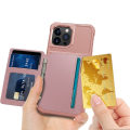 Miniatyrbild 8 av 11: iPhone 15 Pro Max - Elegant plånboksfodral Röd