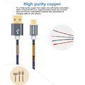 Miniatyrbilde 5 av 7: USB Snabbladdningskabel LIGHTNING 100cm Blå