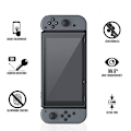 Miniatyrbild 3 av 11: 3-PACK Nintendo Switch Skärmskydd Standard 0,3mm Transparent