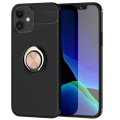 Miniatyrbild 4 av 11: iPhone 12 Mini - Skyddande Praktiskt Skal med Ringhållare Blå