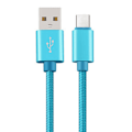 Miniatyrbilde 11 av 11: 200cm USB-C/Type-C Snabbladdningskabel Från Leman (SLITSTARK) Silver