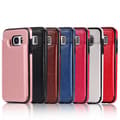 Samsung Galaxy S7 Edge - Elegant Plånboksskal Roséguld