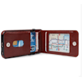 Pikkukuva 2 / 7: iPhone 6/6S Elegant L�derskal med pl�nbok/Kortfack Svart