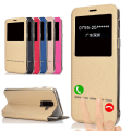 Miniatyrbillede 2 af 11: Smartfodral med Fönster & Svarsfunktion - Samsung Galaxy A6 Plus Rosa