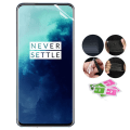 Pikkukuva 4 / 11: OnePlus 7 Pro Pehmeä Näytönsuoja PET 9H 0,2mm Transparent/Genomskinlig